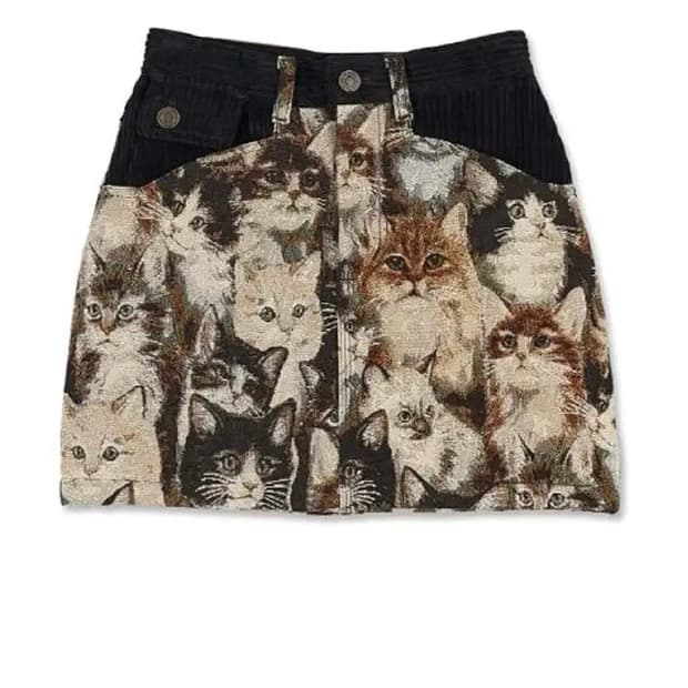 스컬프터 furry family carpet skirt