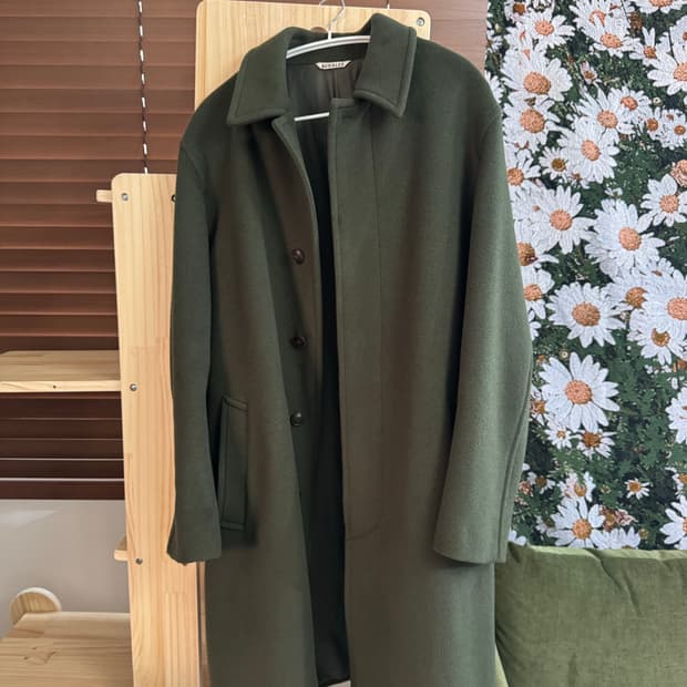 auralee/Moleskin Soutien Collar Coat / 4
