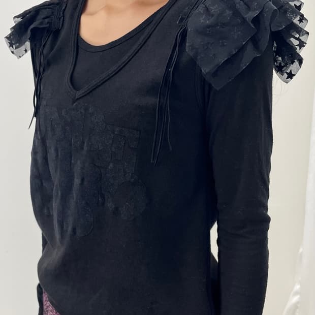 Hysteric Glamour 기모 슬리브리스