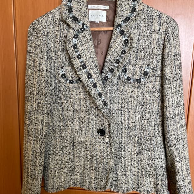 빈티지 트위드자켓