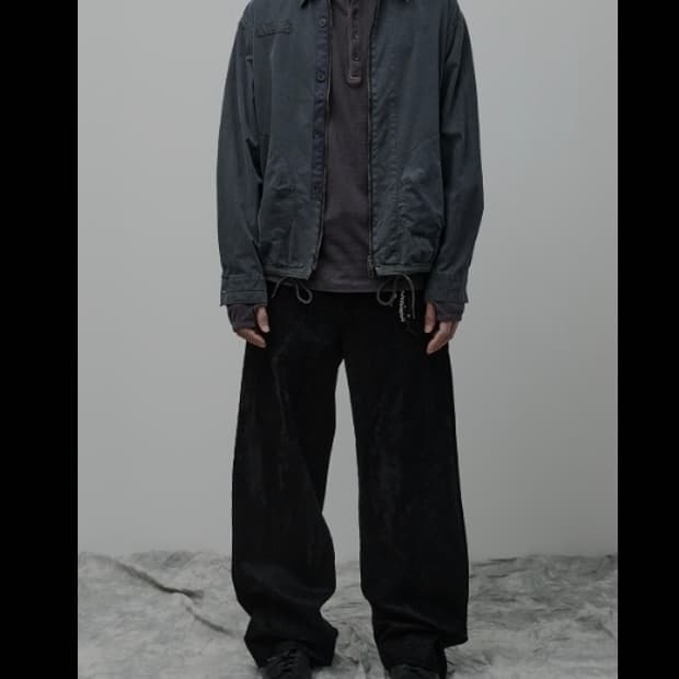 해칭룸 Boxer Shirket Long Dyed Indigo 