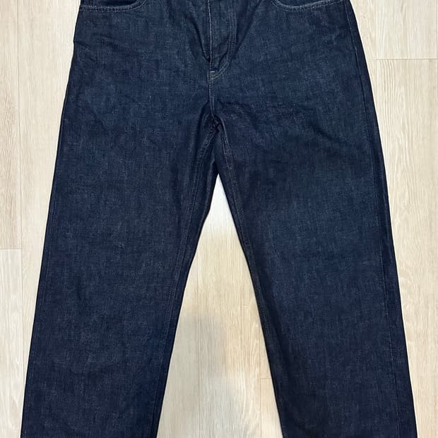 유니클로 jwa 셀비지 스트레이트진, 사이즈 33