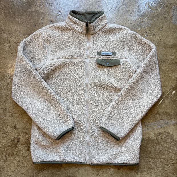 컬럼비아 양털 플리스 집업