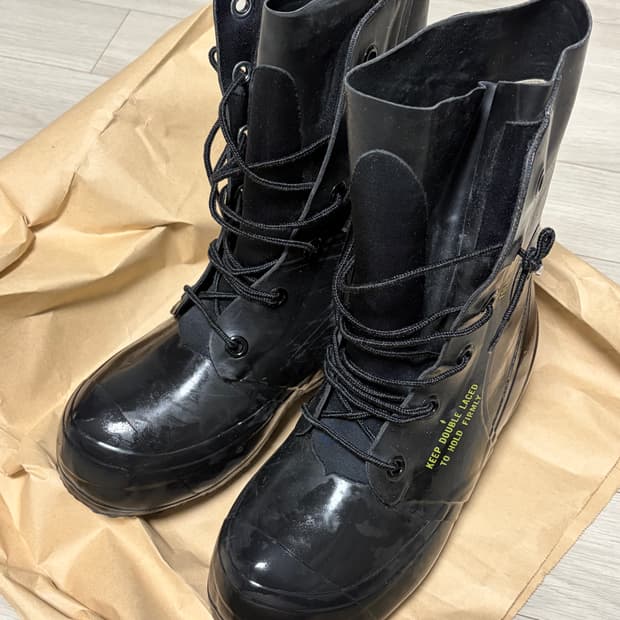 버니부츠 블랙 (미키마우스 부츠) US9R 2-84 (250-255)