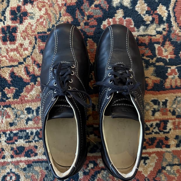 00s 토즈 레더 슈즈