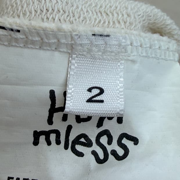 홈리스 디스트레스 링거 티 블루2(새상품)