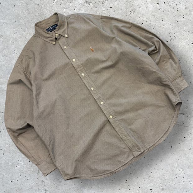 [XL] 폴로랄프로렌 체크 셔츠 남방 C50