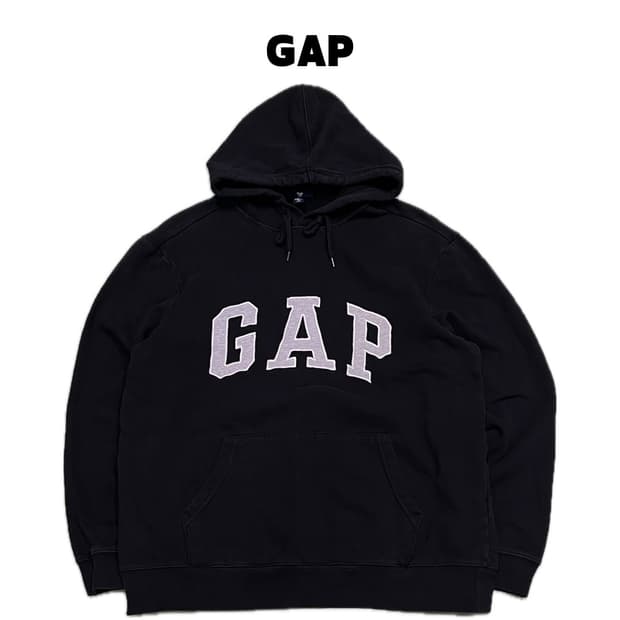 GAP 후드 티 다크네이비