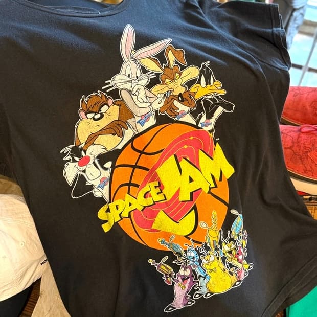 Space Jam 루니툰 숏슬리브 티셔츠