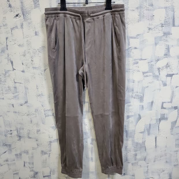 자라 에코 스웨이드 조거 팬츠 