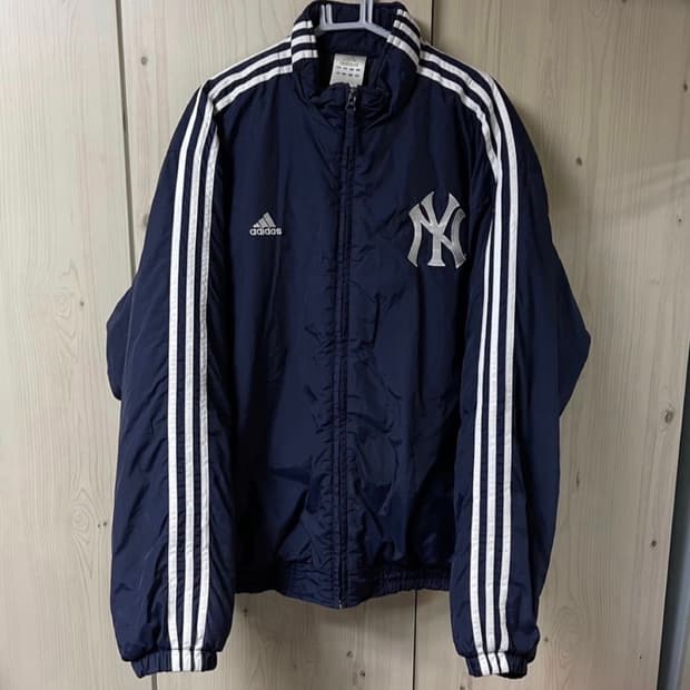 (XL) 00s 아디다스 뉴욕 양키스 양키즈 누빔 점퍼 패딩 자켓