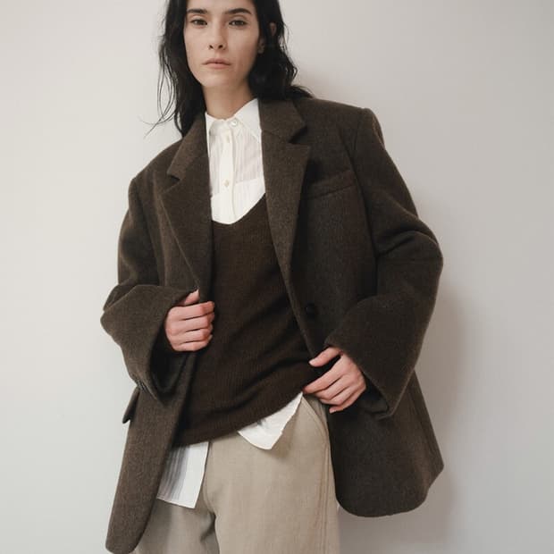 MOHAN TVW CASHMERE WOOL SINGLE BLAZER