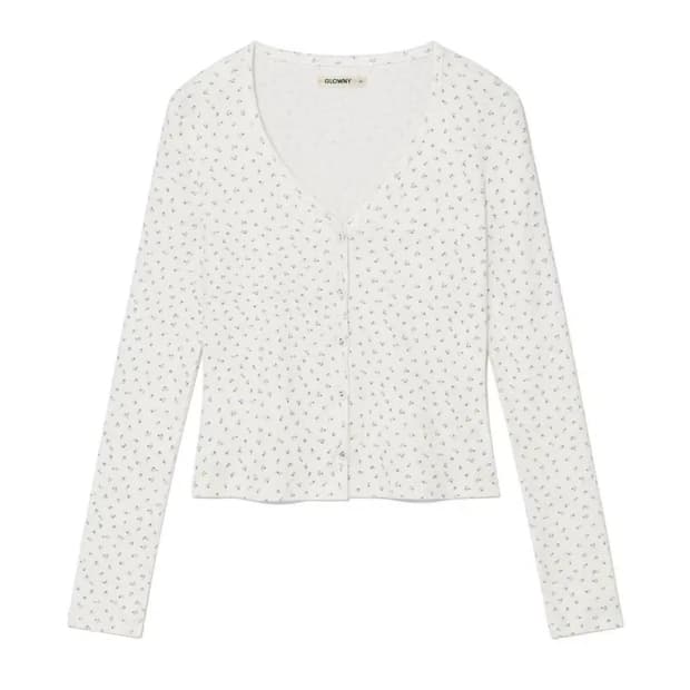 glowny province eyelet cardigan 글로니 가디건