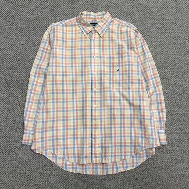 노티카 체크셔츠 v1858