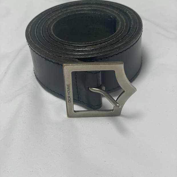 Dior homme d belt
