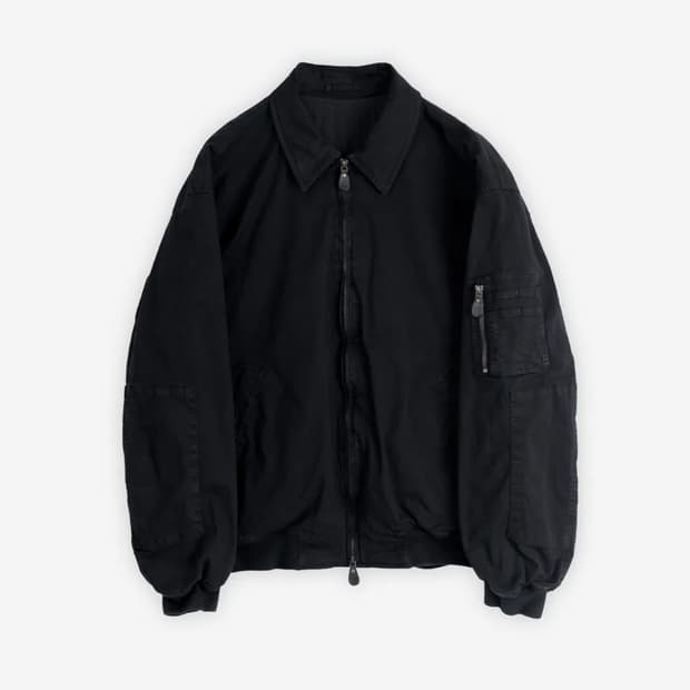 26ss 브라운야드 워시드 탱커 자켓 블랙 4 새제품