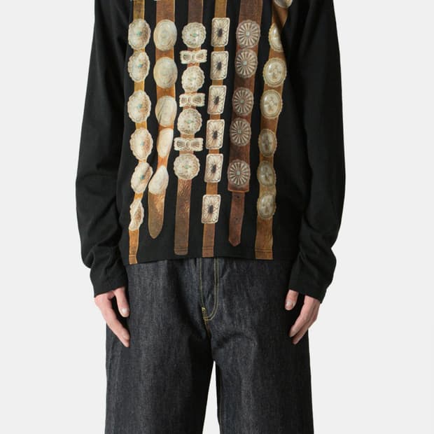 캐피탈 콘초 롱슬리브 블랙