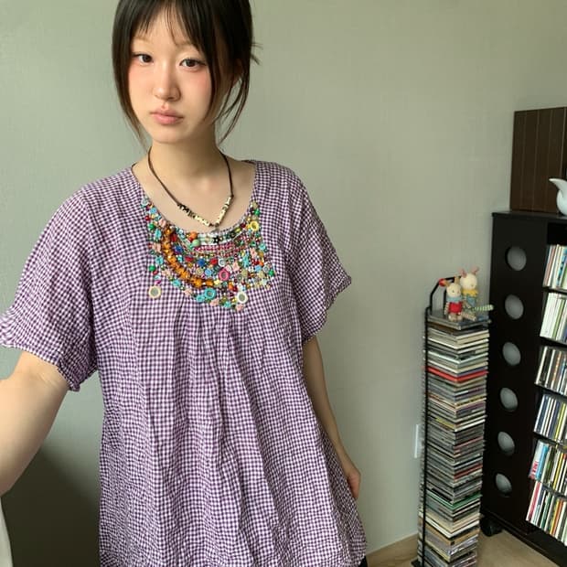Ne Net, sweet button top