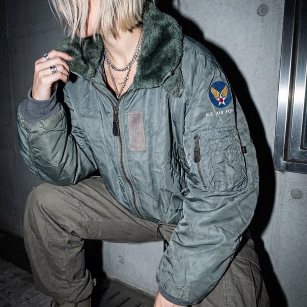 알파 인더스트리  B-15D 플라이트 자켓