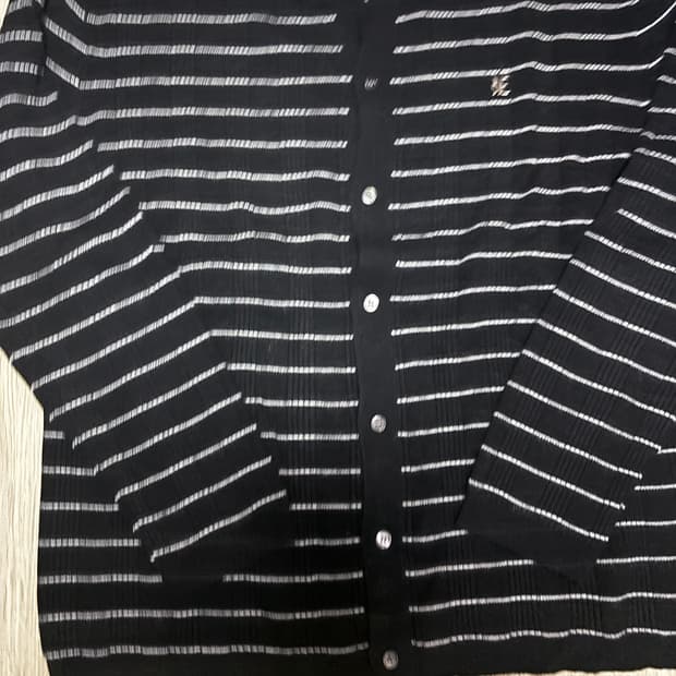 노이스 스트라이프 가디건