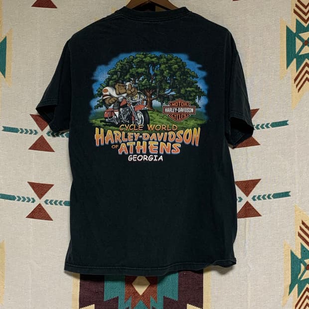 할리데이비슨 반팔 티셔츠 XL