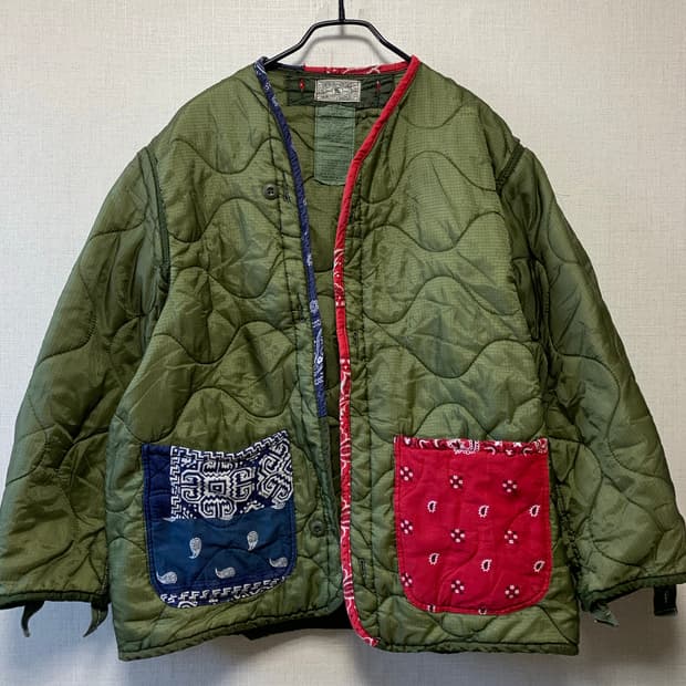 오리지날 밀리터리 내피 리메이크