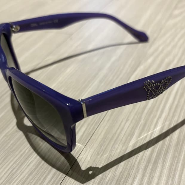 비비안 웨스트우드 퍼플블루 선글라스 안경 