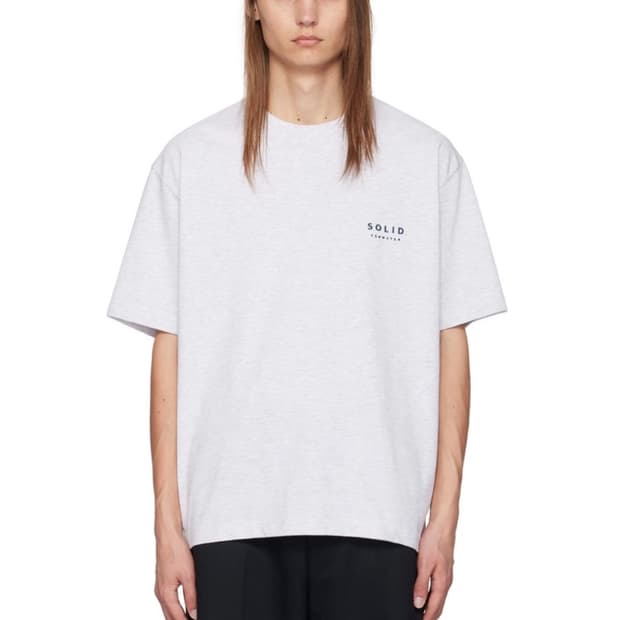 솔리드옴므 커뮤터 그레이 티셔츠 48