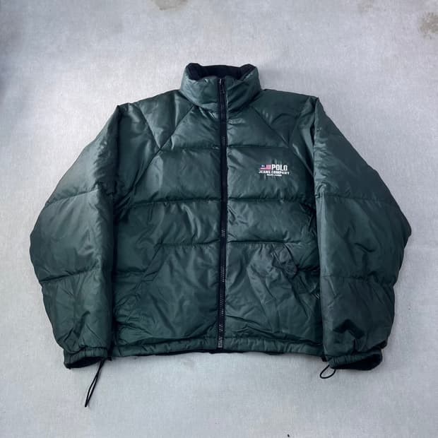 100 폴로랄프로렌 진스 푸퍼 패딩