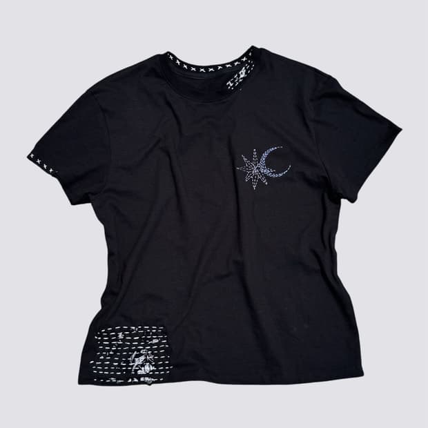 음양 Midnight Dessert T-shirt - White M