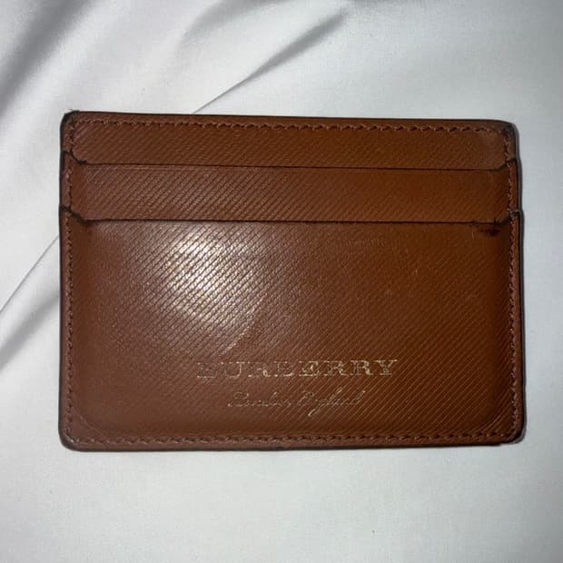 버버리 카드지갑 브라운