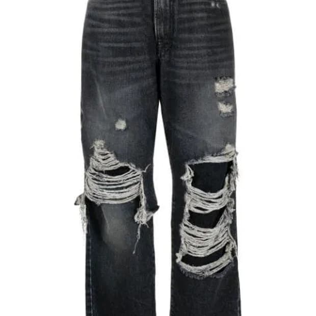 r13 double layered jeans