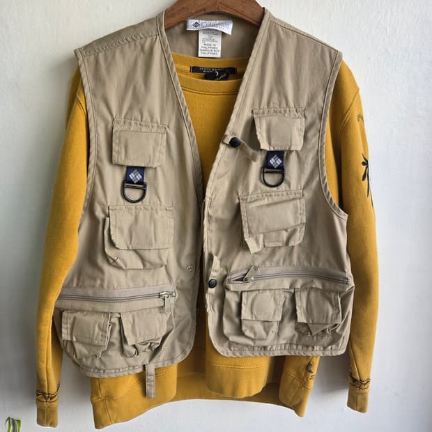 콜롬비아 PFG 피싱 베스트 (90s)