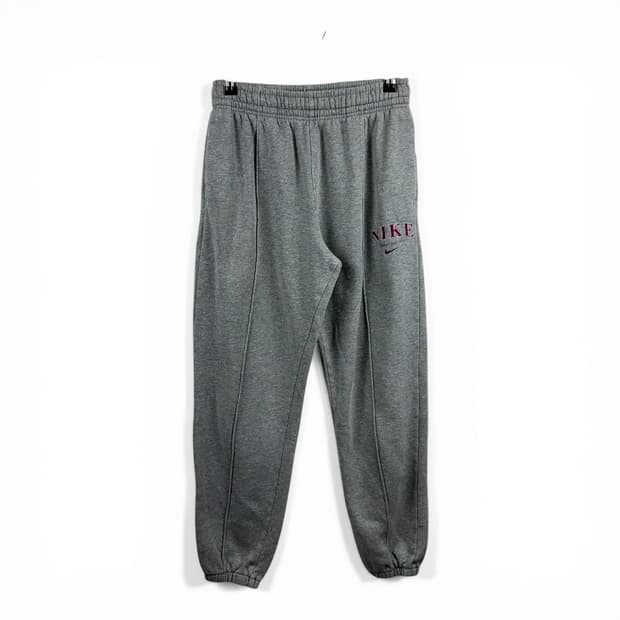 (L) 나이키 키즈/우먼스 핀턱 스웻 조거 팬츠 그레이