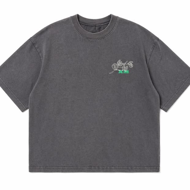 데우스 엑스 마키나 더스티 티셔츠 차콜 XXL