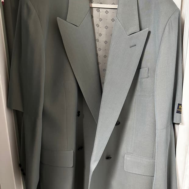 캐피탈 엘보우 컷 더블자켓