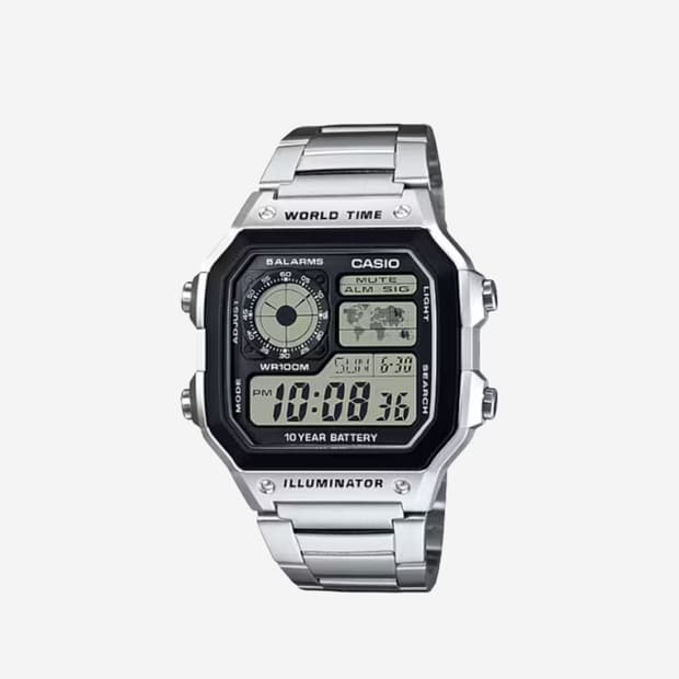 카시오 월드타임 시계 (Casio AE-1200WHD-1AV)