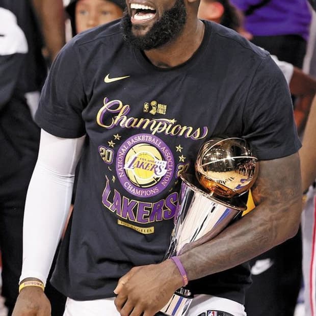 19-20 LA레이커스 우승 티셔츠 나이키 L NBA 르브론