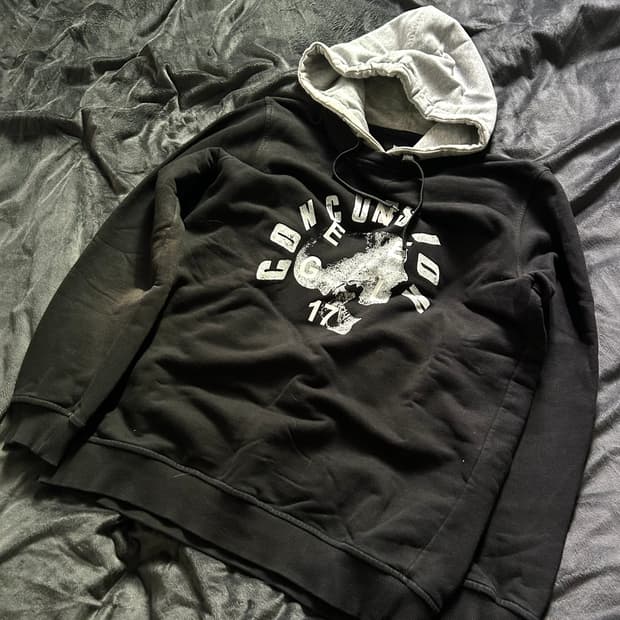 Neige Two tone Graphic hoodie