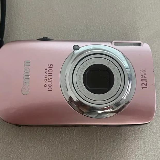 캐논 익서스 110is 핑크 디카