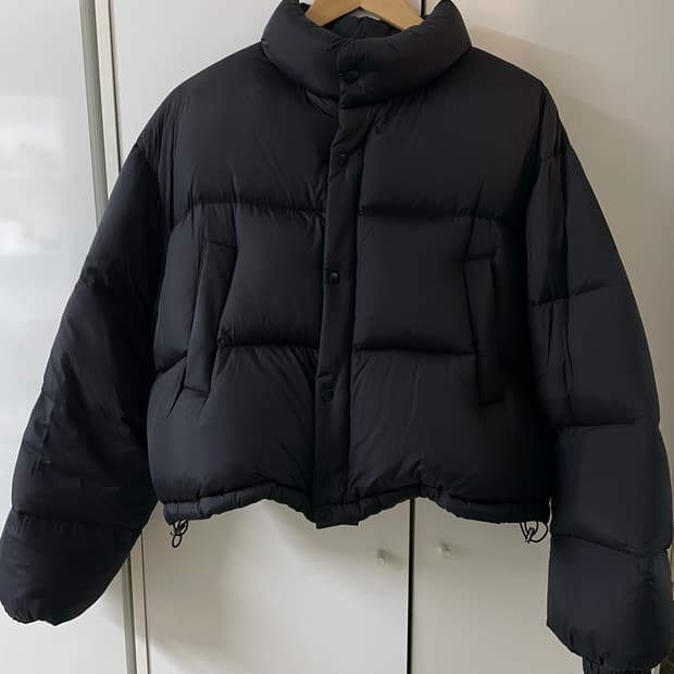 ORE 오어 아츄패딩 블랙 구스다운