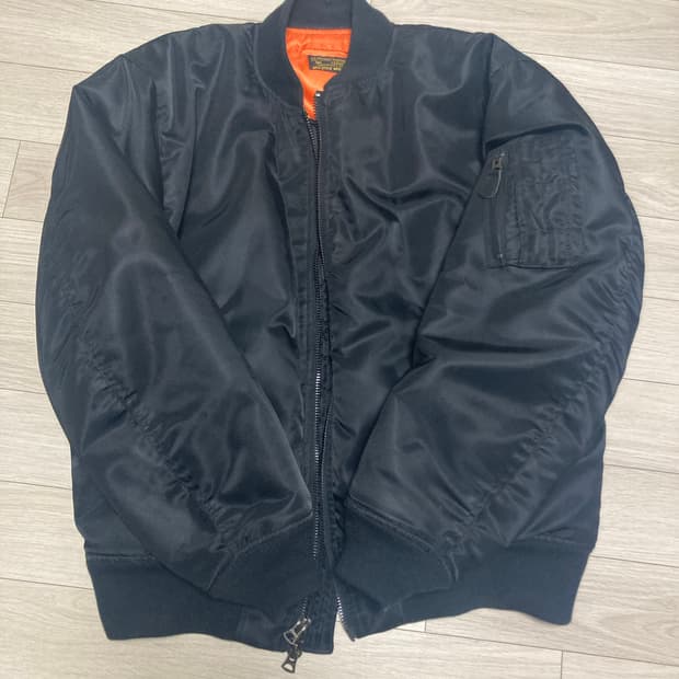 브론슨 ma-1 ma1 한국버젼 블랙 L 라지