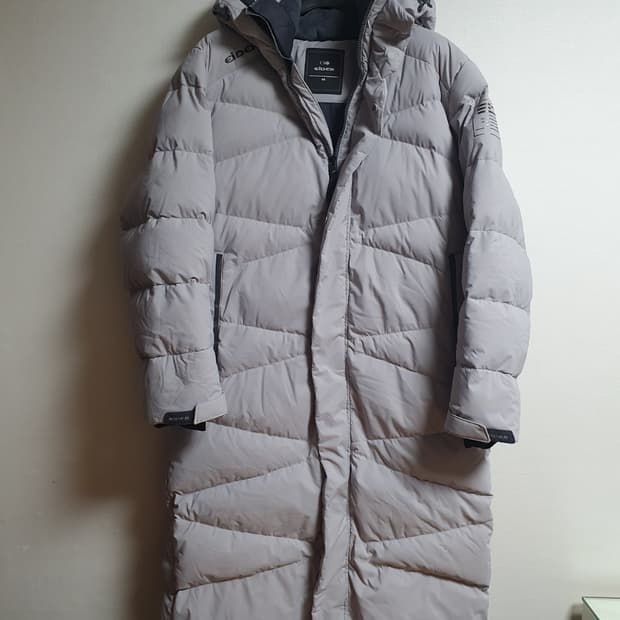 아이더 스테롤 덕다운 롱패딩 그레이 90 🧊🧥