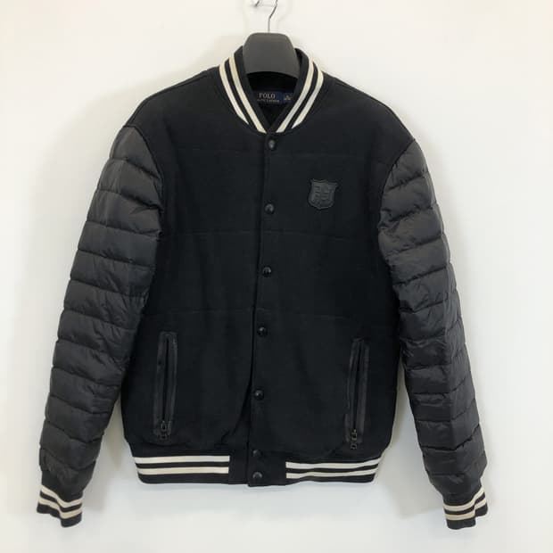 폴로 랄프로렌 덕다운 바시티 패딩 M