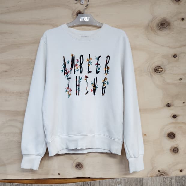 134) 엠블러 기모 맨투맨