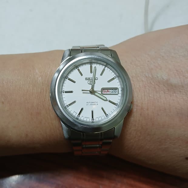 세이코5오토매틱시계