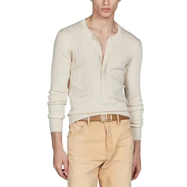 톰포드 실크헨리넥 니트 54