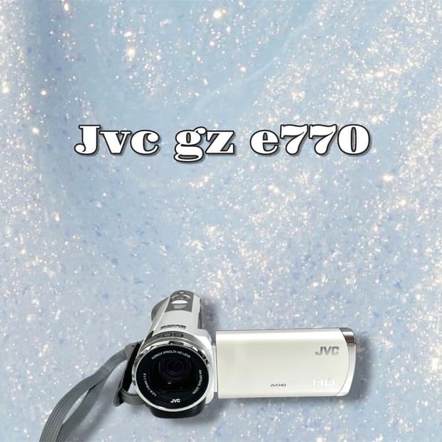 🌱무배/ 풀박구성/ 강추/ jvc gz e770 빈티지 캠코더