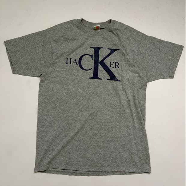 90s CK Parody Tee (grey)