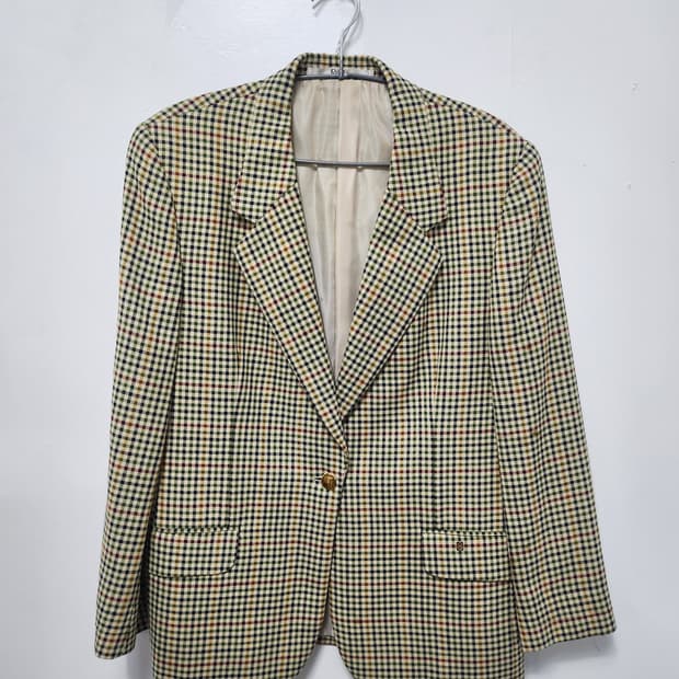 닥스 남성 체크 블레이저